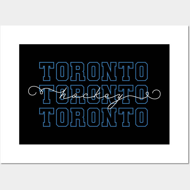 PWHL Hockey Toronto Wall Art by Made Adventurous